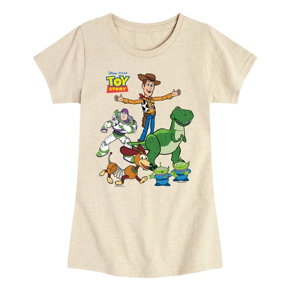 Toy Story - Toy Story Group - Youth Girls Fitted Short Sleeve T-Shirt