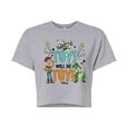thumbnail image 1 of Toy Story - Toys Will Be Toys - Juniors Cropped Cotton Blend T-Shirt, 1 of 5