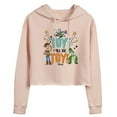 thumbnail image 1 of Toy Story - Toys Will Be Toys - Juniors Cropped Pullover Hoodie, 1 of 5