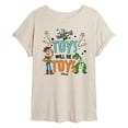 thumbnail image 1 of Toy Story - Toys Will Be Toys - Women's Oversized T-Shirt, 1 of 5