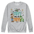 thumbnail image 1 of Toy Story - Toys Will Be Toys - Men's Crew Neck Fleece Pullover, 1 of 5