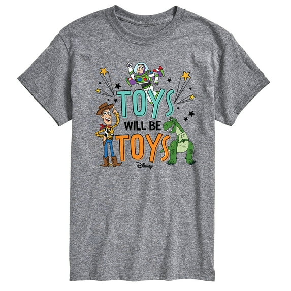 Toy Story - Toys Will Be Toys - Men's Short Sleeve Graphic T-Shirt