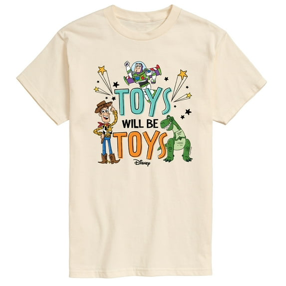 Toy Story - Toys Will Be Toys - Men's Short Sleeve Graphic T-Shirt