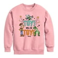 thumbnail image 1 of Toy Story - Toys Will Be Toys - Toddler & Youth Crewneck Fleece Sweatshirt, 1 of 4