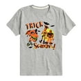 thumbnail image 1 of Toy Story - Trick Or Scream - Toddler & Youth Short Sleeve Graphic T-Shirt, 1 of 5