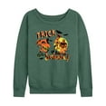 thumbnail image 1 of Toy Story - Trick Or Scream - Women's Lightweight French Terry Long Sleeve Shirt, 1 of 5