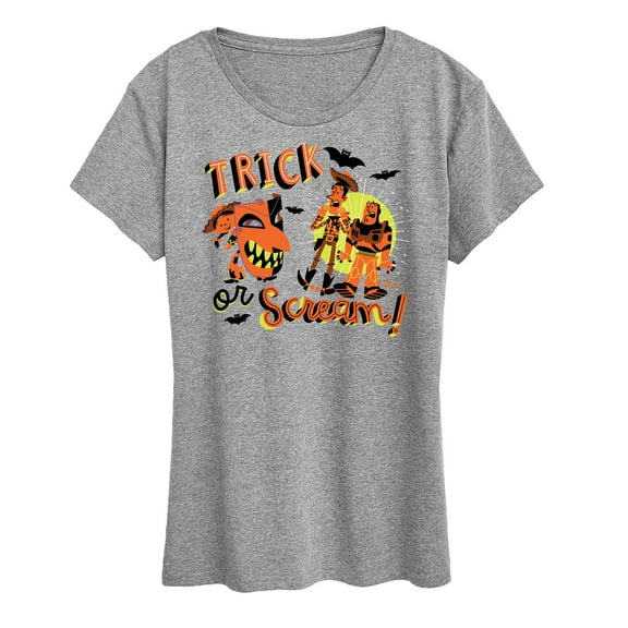 Toy Story - Trick Or Scream - Women's Short Sleeve Graphic T-Shirt