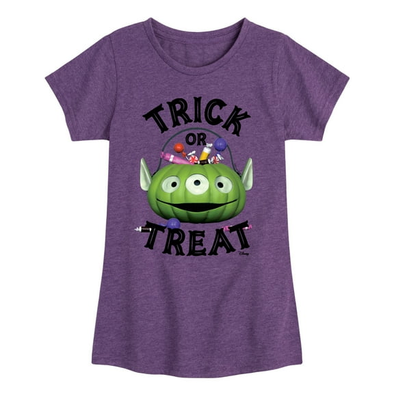 Toy Story - Trick or Treat - Toddler And Youth Girls Short Sleeve Graphic T-Shirt