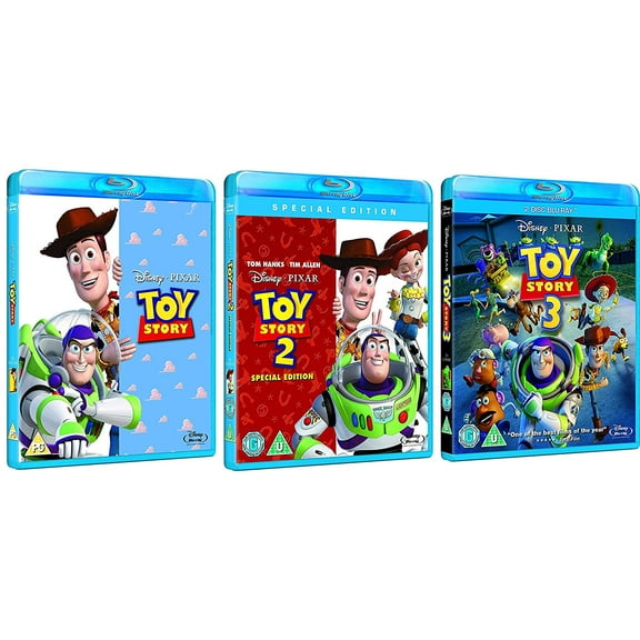 Toy Story Trilogy 1, 2, 3 Bundle Blu-ray