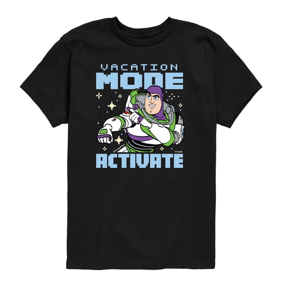 Toy Story - Vacation Mode Activate - Toddler Boys Short Sleeve Graphic T-Shirt