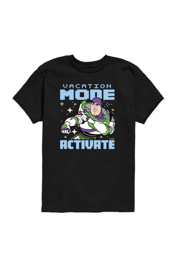 Toy Story - Vacation Mode Activate - Toddler Boys Short Sleeve Graphic T-Shirt