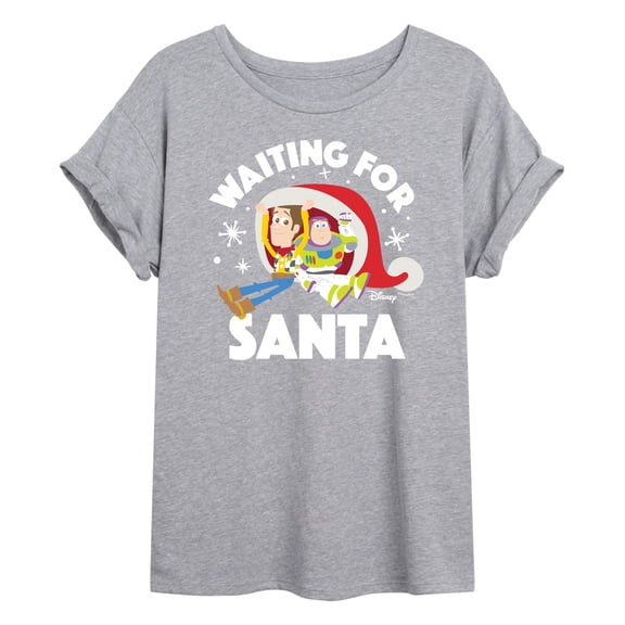 Toy Story - Waiting For Santa - Juniors Ideal Flowy Muscle T-Shirt