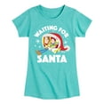 thumbnail image 1 of Toy Story - Waiting For Santa - Toddler And Youth Girls Short Sleeve Graphic T-Shirt, 1 of 5