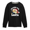 thumbnail image 1 of Toy Story - Waiting For Santa - Toddler And Youth Long Sleeve Graphic T-Shirt, 1 of 5