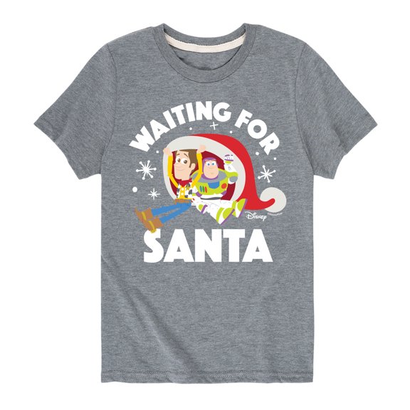 Toy Story - Waiting For Santa - Toddler And Youth Short Sleeve Graphic T-Shirt