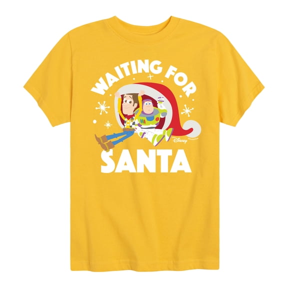 Toy Story - Waiting For Santa - Toddler And Youth Short Sleeve Graphic T-Shirt
