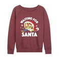 thumbnail image 1 of Toy Story - Waiting For Santa - Women's Lightweight French Terry Long Sleeve Shirt, 1 of 5