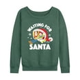 thumbnail image 1 of Toy Story - Waiting For Santa - Women's Lightweight French Terry Long Sleeve Shirt, 1 of 5