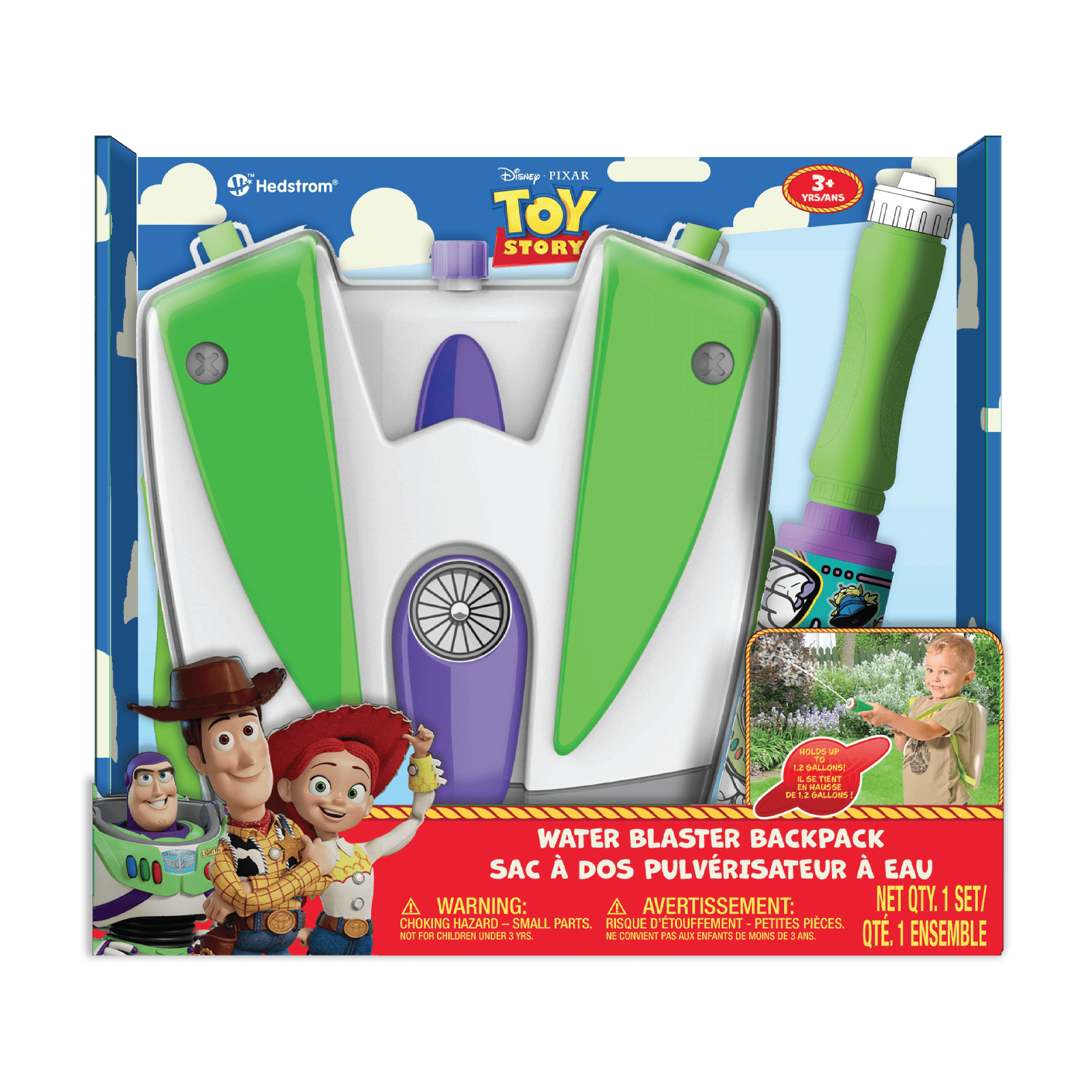 Toy Story Water Blaster Backpack, ages 3+