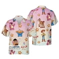 thumbnail image 1 of Toy Story Watercolor Disney Hawaiian Shirt, 1 of 6
