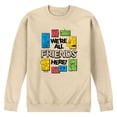 thumbnail image 1 of Toy Story - We're All Friends Here - Men's Long Sleeve Crew Fleece Sweatshirt, 1 of 3