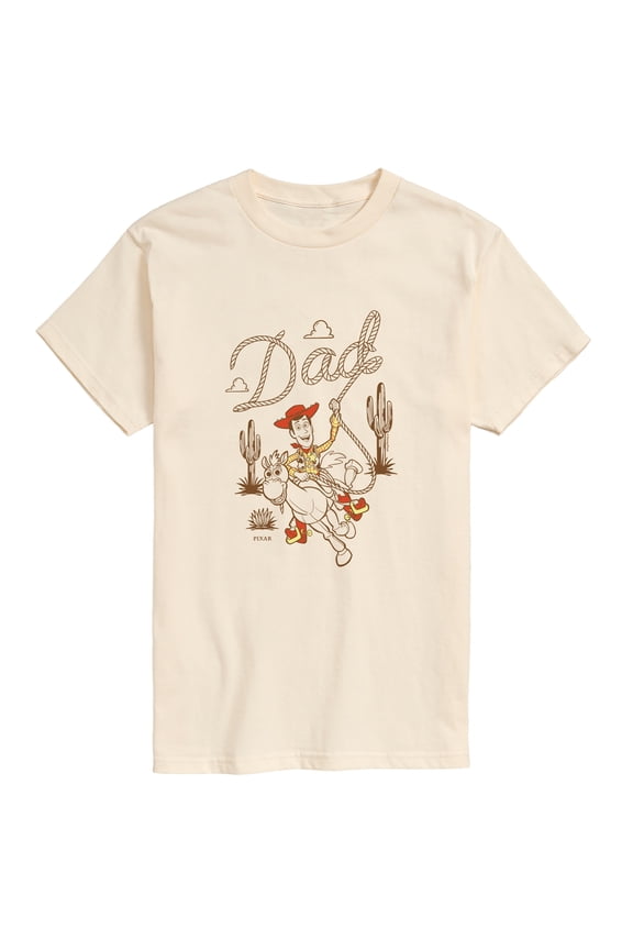 Toy Story - Western Dad Woody - Men's Short Sleeve Graphic T-Shirt
