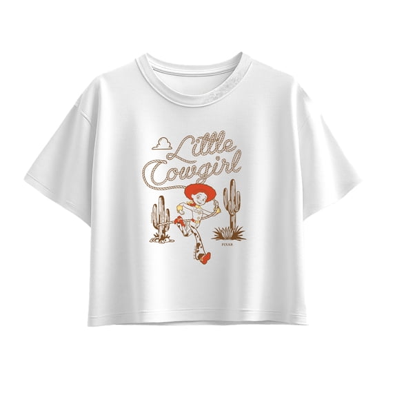 Toy Story - Western Little Cowgirl Jessie - Youth Girls Boxy T-Shirt