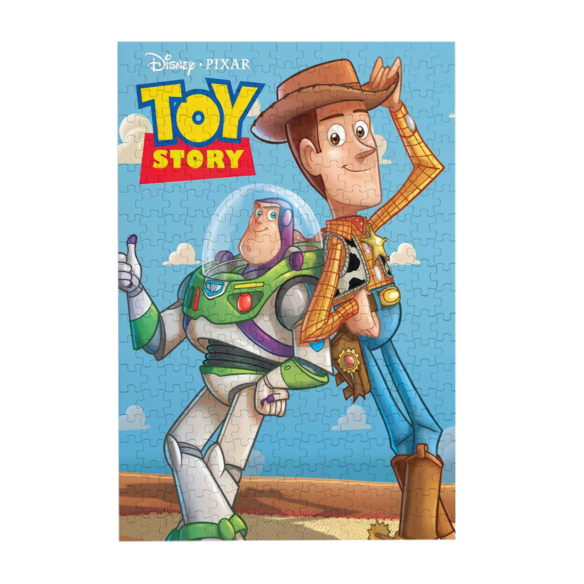 Toy Story Wooden Puzzle 300 PCS in Plastic Box, DIY Jigsaw Puzzle for Adults Kids, Birthday Holiday Family Puzzle Games Gift for Dad Mom Son Girls Boys