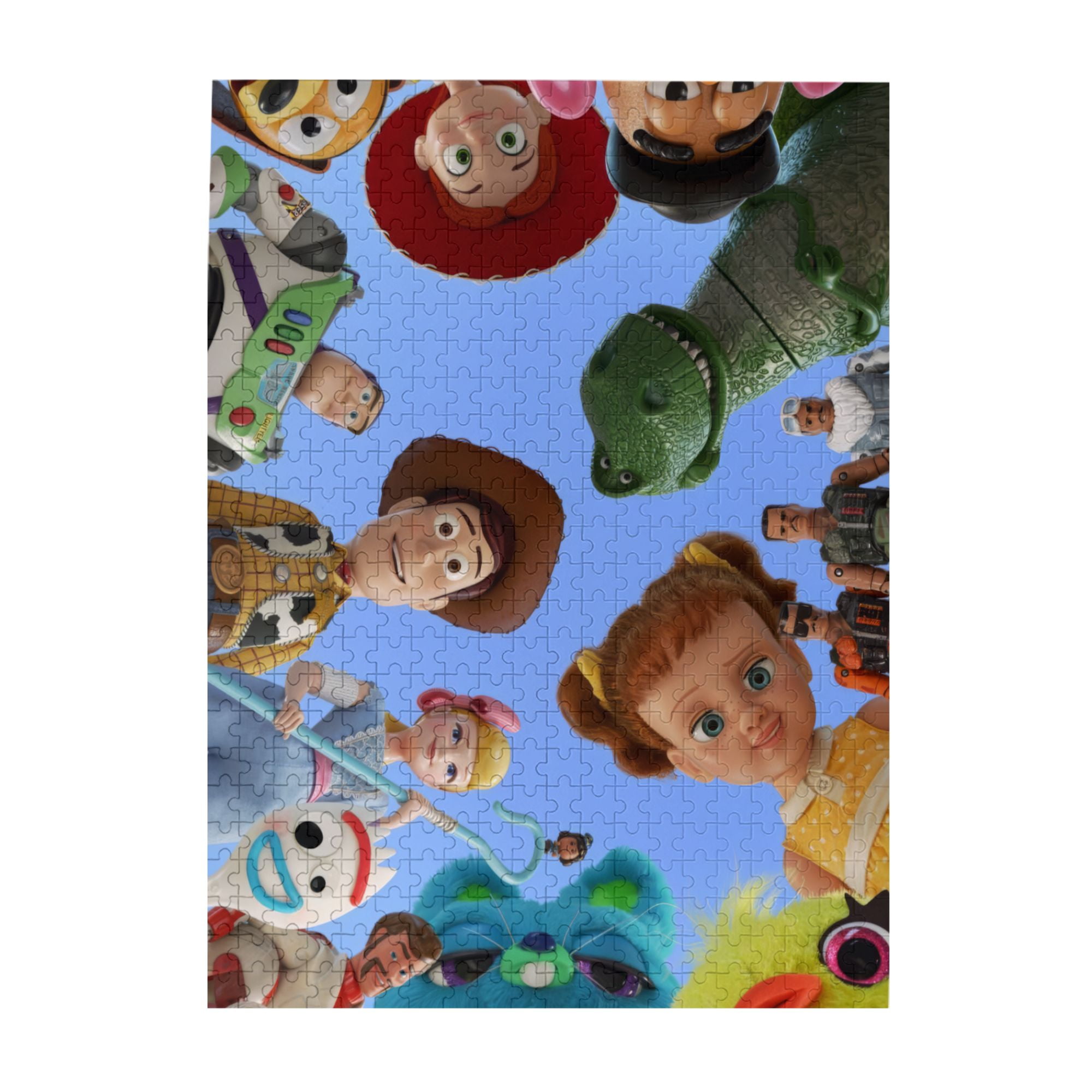 Toy Story Wooden Puzzle 500 PCS in Plastic Box, DIY Jigsaw Puzzle for Adults Kids, Birthday Holiday Family Puzzle Games Gift for Dad Mom Son Girls Boys