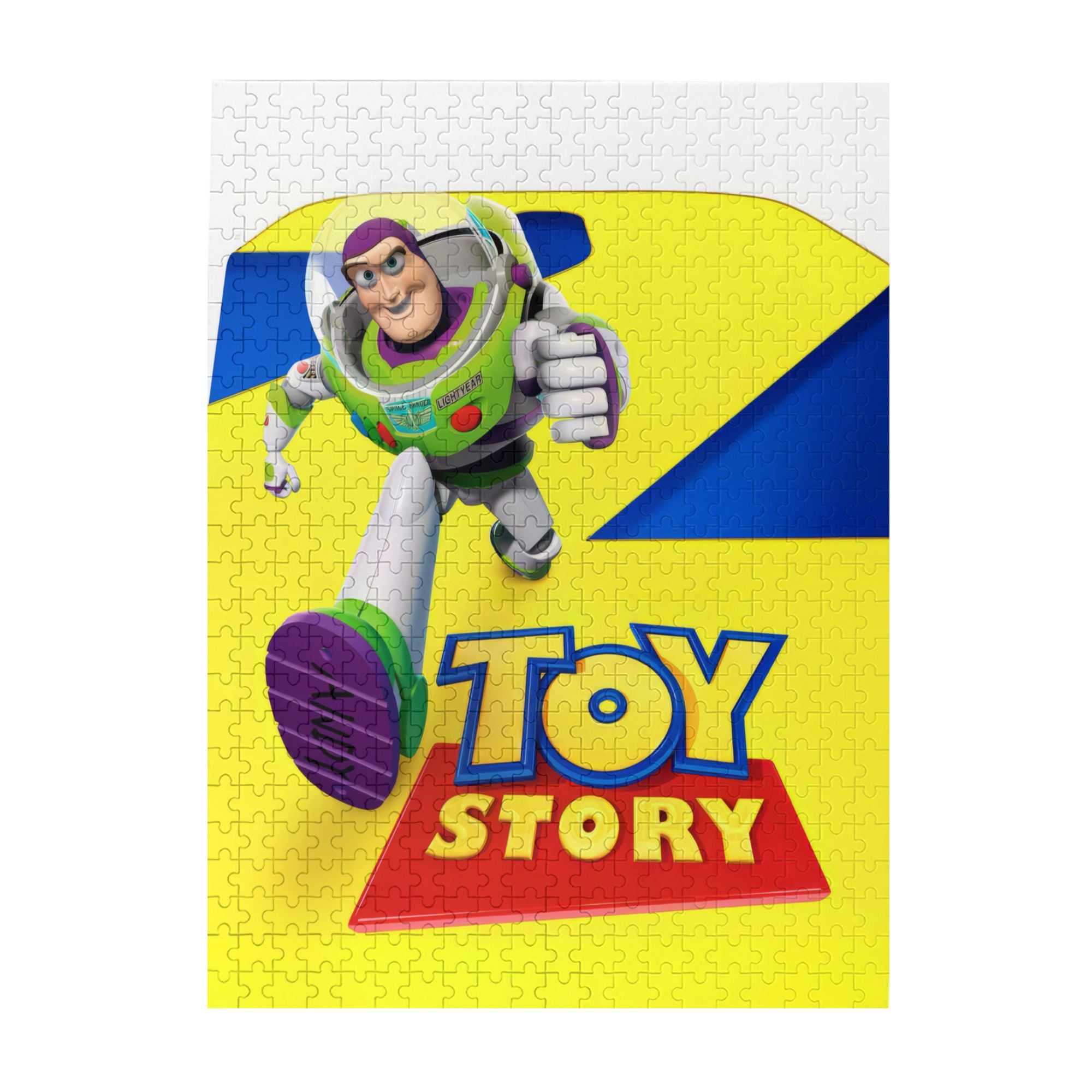 Toy Story Wooden Puzzle 500 PCS in Plastic Box, DIY Jigsaw Puzzle for Adults Kids, Birthday Holiday Family Puzzle Games Gift for Dad Mom Son Girls Boys