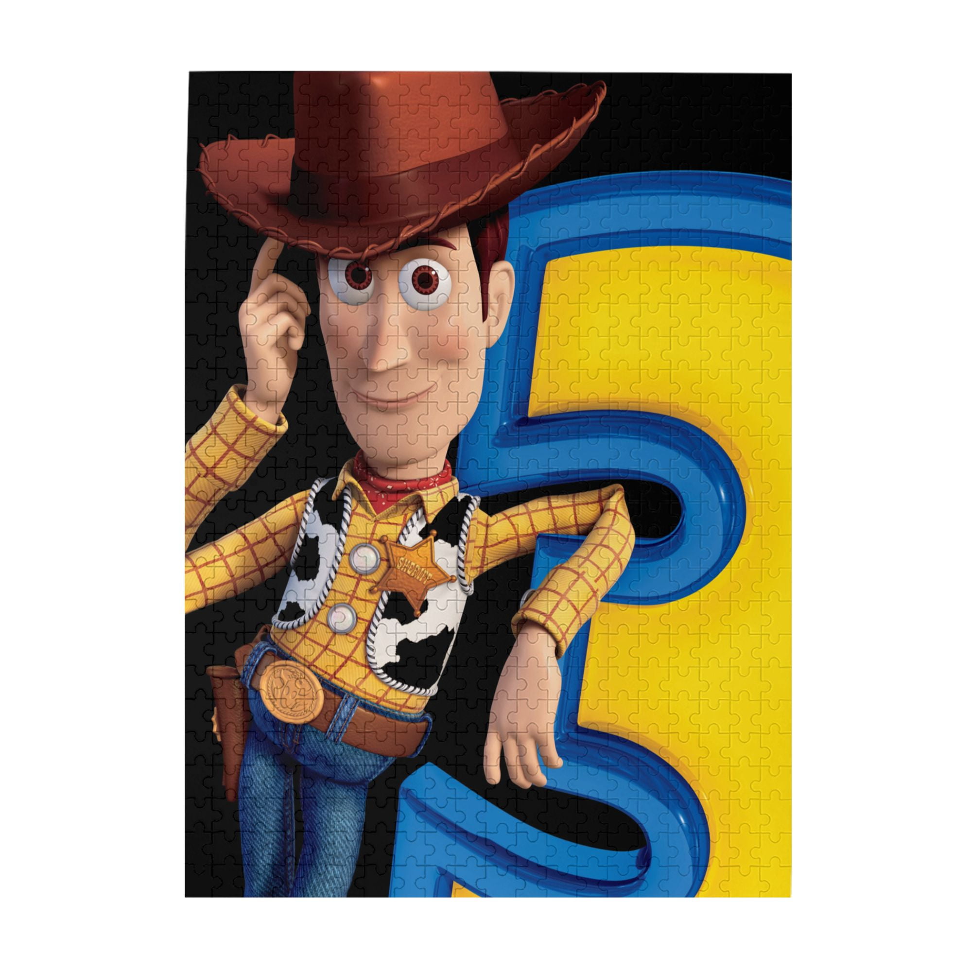 Toy Story Wooden Puzzle 500 PCS in Plastic Box, DIY Jigsaw Puzzle for Adults Kids, Birthday Holiday Family Puzzle Games Gift for Dad Mom Son Girls Boys
