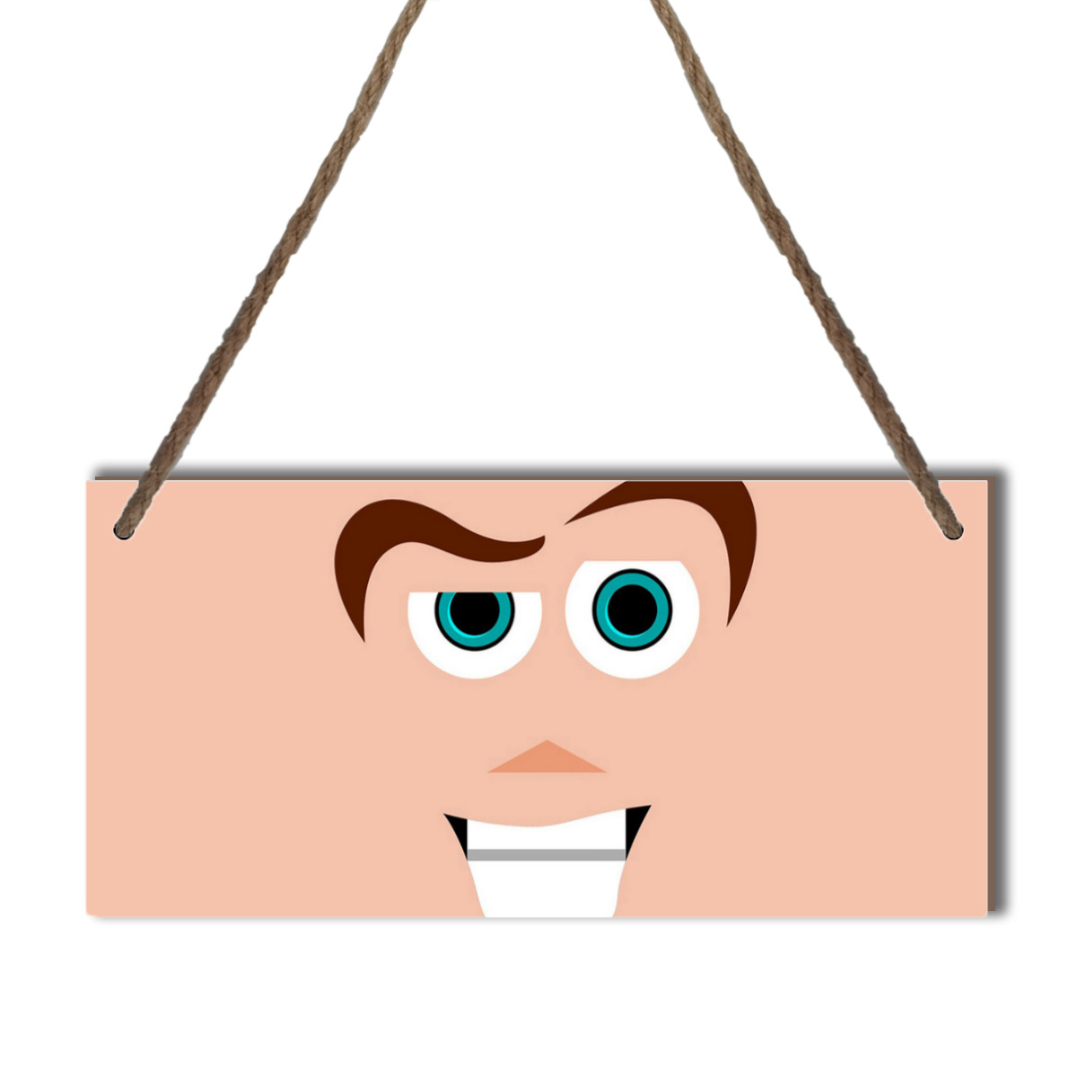 Toy Story Wooden Sign Square Wooden Door Panel Decoration 10.8x3.9 Inch ...