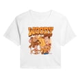 thumbnail image 1 of Toy Story - Woody Bootleg - Juniors Cropped Graphic T-Shirt, 1 of 4