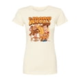 thumbnail image 1 of Toy Story - Woody Bootleg - Juniors Fitted Graphic T-Shirt, 1 of 4