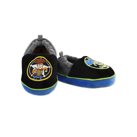 Toy Story Woody Buzz Boys Toddler A-Line Slippers CH87169N