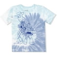 thumbnail image 1 of Disney Toy Story Woody and Buzz Lightyear Boys Tie Dye T-Shirt for Toddler and Big Kids (Boys), Sizes 2T-7, 1 of 3