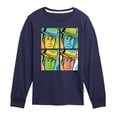 thumbnail image 1 of Toy Story - Woody Grid - Youth Boys Long Sleeve Graphic T-Shirt, 1 of 5