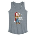 thumbnail image 1 of Toy Story - Woody Ho Ho Howdy - Women's Racerback Tank Top, 1 of 5