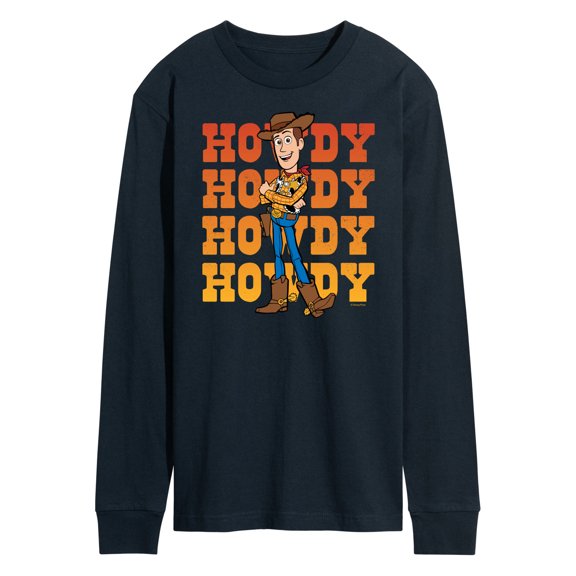 Toy Story - Woody Howdy - Men's Long Sleeve T-Shirt