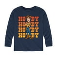 thumbnail image 1 of Toy Story - Woody Howdy - Toddler And Youth Long Sleeve Graphic T-Shirt, 1 of 5