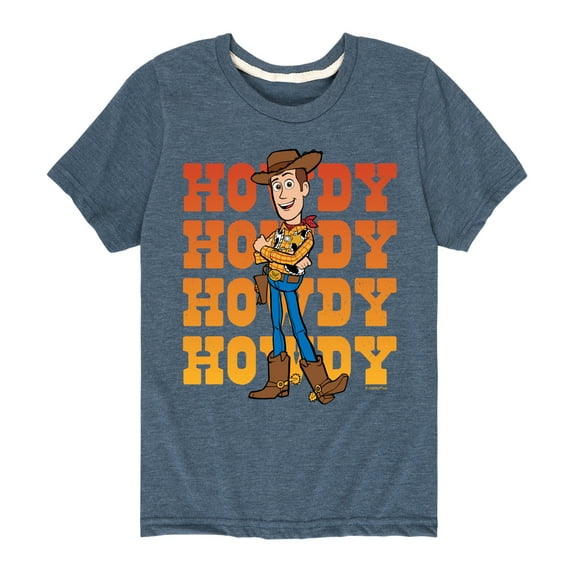 Toy Story - Woody Howdy - Toddler And Youth Short Sleeve Graphic T-Shirt