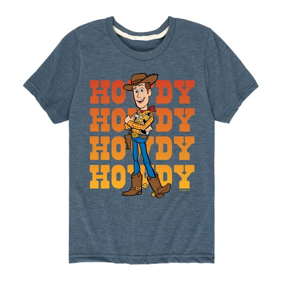 Toy Story - Woody Howdy - Toddler And Youth Short Sleeve Graphic T-Shirt