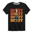 thumbnail image 1 of Toy Story - Woody Howdy - Toddler And Youth Short Sleeve Graphic T-Shirt, 1 of 5