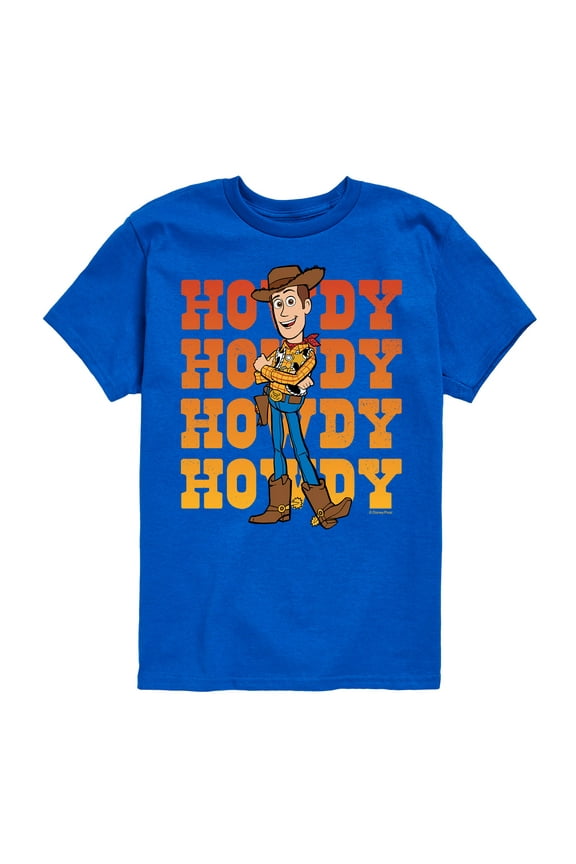 Toy Story - Woody Howdy - Toddler And Youth Short Sleeve Graphic T-Shirt