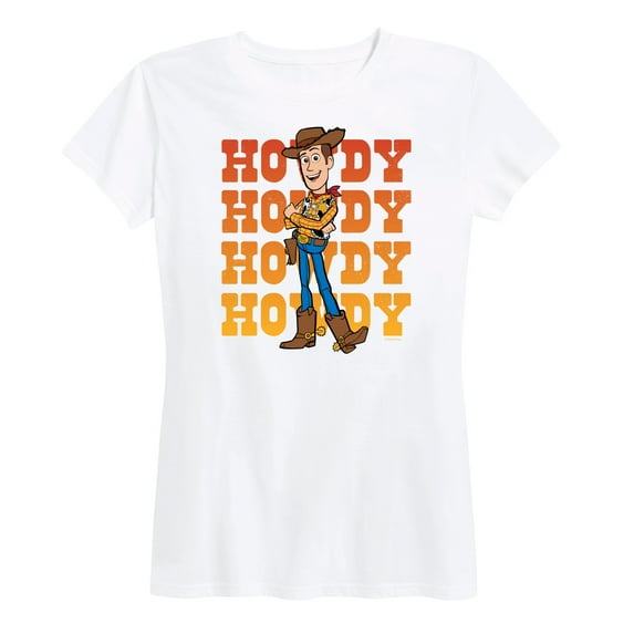 Toy Story - Woody Howdy - Women's Short Sleeve Graphic T-Shirt