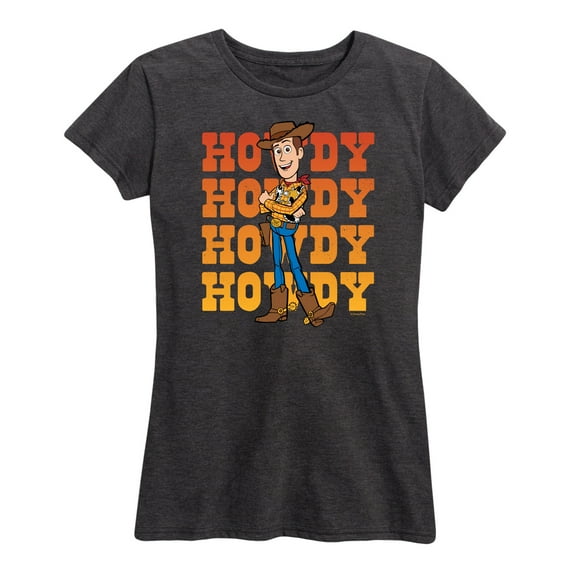 Toy Story - Woody Howdy - Women's Short Sleeve Graphic T-Shirt