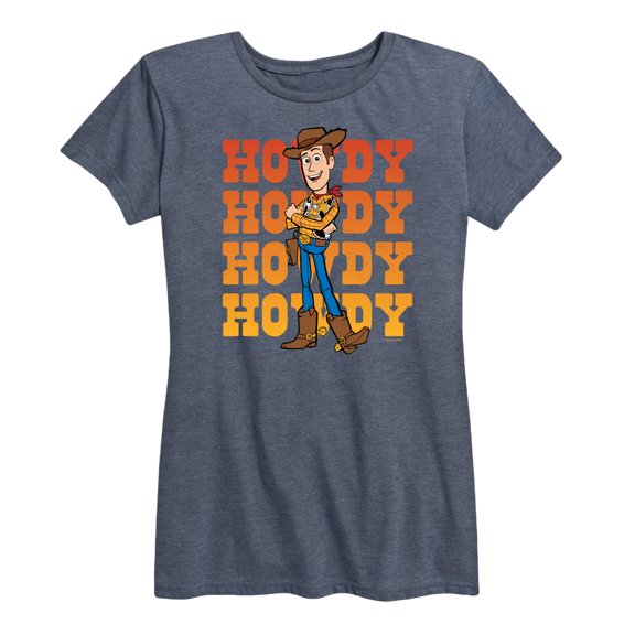 Toy Story - Woody Howdy - Women's Short Sleeve Graphic T-Shirt