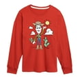 thumbnail image 1 of Toy Story - Woody Pastel - Toddler & Youth Long Sleeve Graphic T-Shirt, 1 of 5