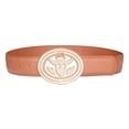 thumbnail image 1 of Toy Story Woody and Jessie Halloween Cosplay Costume Belt (Small - 29" - 33") Brown, 1 of 4