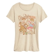 Toy Story - Woodys Roundup - Womens Short Sleeve Graphic T-Shirt